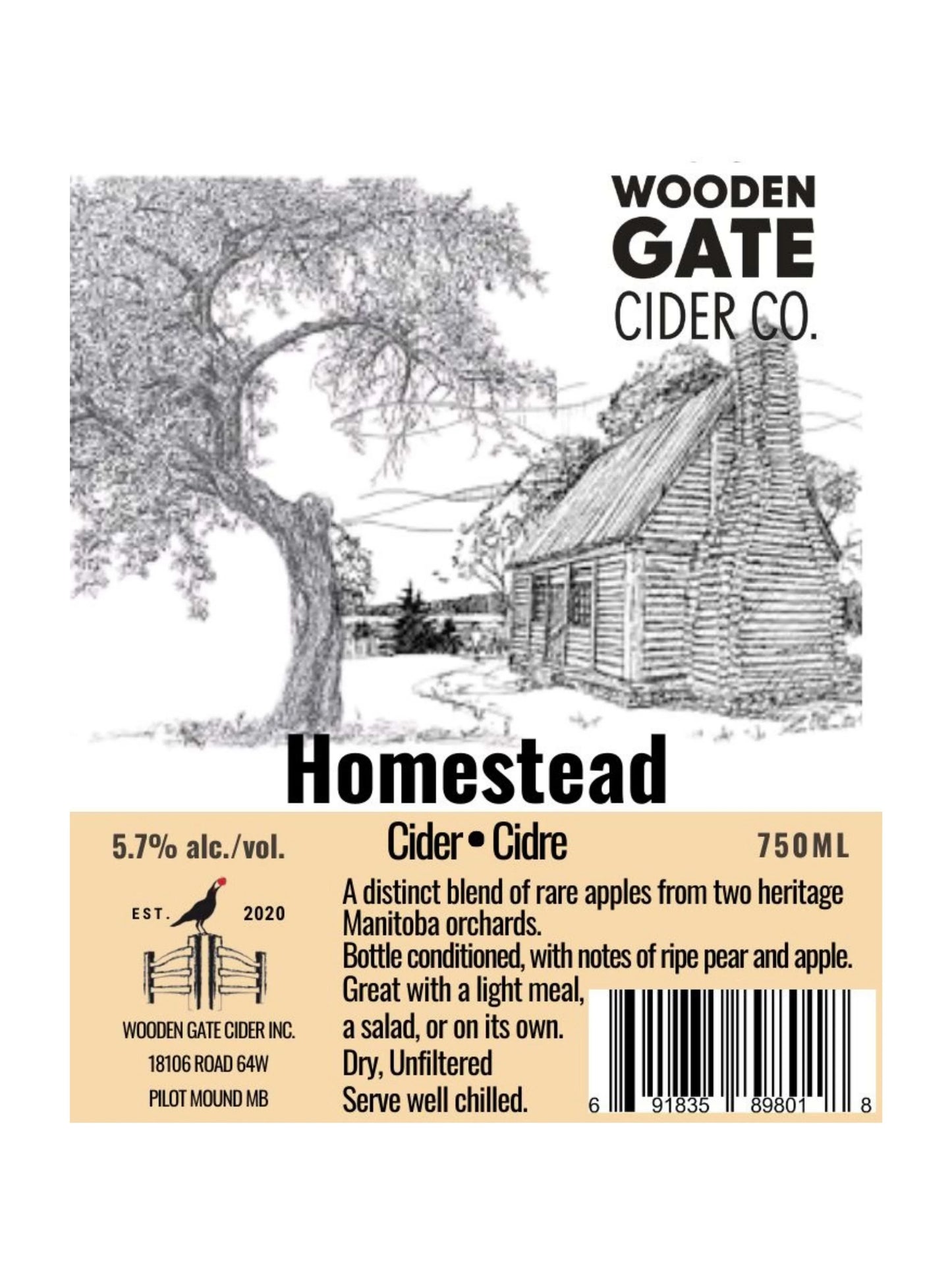 Homestead 750ml