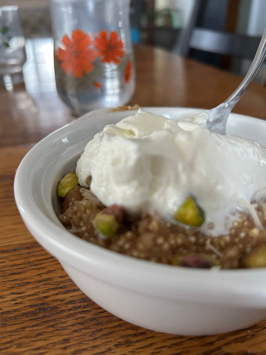 Hot Oatmeal with Hidden Rose apples recipe #3
