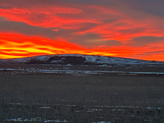 Sunsets in the country